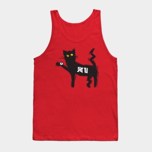 Nine Lives Cat Tank Top